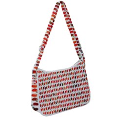 Apple Zip Up Shoulder Bag by nateshop