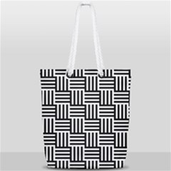 Basket Full Print Rope Handle Tote (small) by nateshop