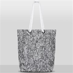 Comb Full Print Rope Handle Tote (small) by nateshop