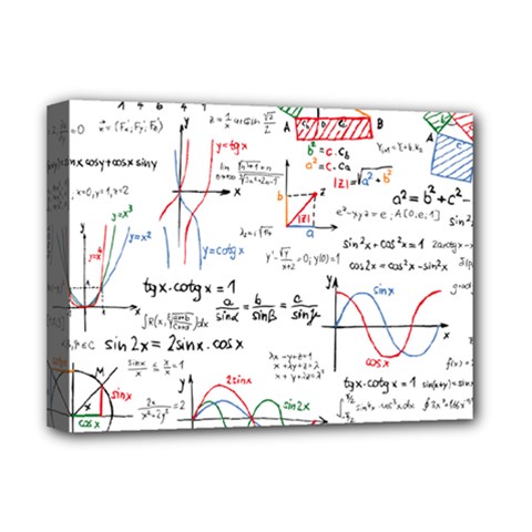 Math Formula Pattern Deluxe Canvas 16  X 12  (stretched)  by Sapixe