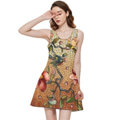 Flower Cubism Mosaic Vintage Inside Out Racerback Dress by Sapixe