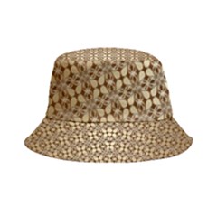 Background-chevron Chocolate Inside Out Bucket Hat by nateshop