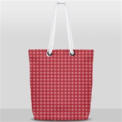 Christmas Paper Wrapping  Full Print Rope Handle Tote (small) by artworkshop