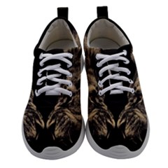 Animalsangry Male Lions Conflict Athletic Shoes by Jancukart