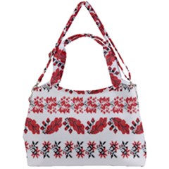 Vectors Ukraine Scheme Pattern Kit Double Compartment Shoulder Bag by Amaryn4rt