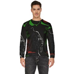 Nature Night Foliage Mountains Men s Fleece Sweatshirt by Amaryn4rt