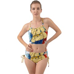 Wave Fish Koi Splash Character Mini Tank Bikini Set by Amaryn4rt