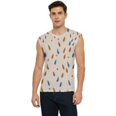 Raindrops Water Drops Pattern Men s Raglan Cap Sleeve Tee by Amaryn4rt