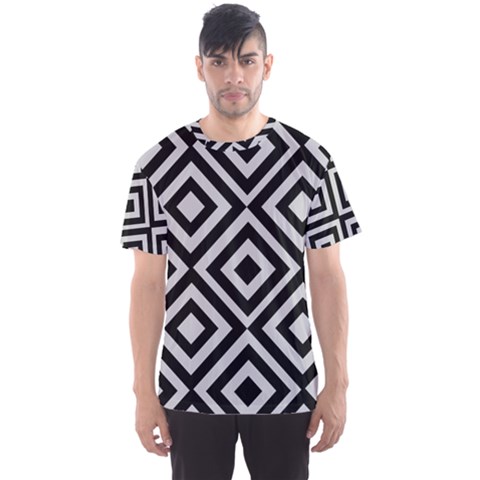 Background Pattern Geometric Men s Sport Mesh Tee by Amaryn4rt