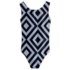 Background Pattern Geometric Kids  Cut-out Back One Piece Swimsuit by Amaryn4rt