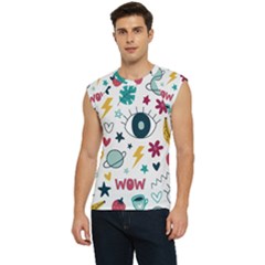 Wallpaper Background Cute Design Men s Raglan Cap Sleeve Tee by Amaryn4rt