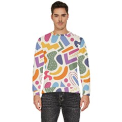 Abstract Pattern Background Men s Fleece Sweatshirt by Amaryn4rt