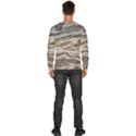 Texture Marble Abstract Pattern Men s Fleece Sweatshirt View4
