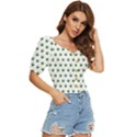 Aliens Ufo Fantasy Pattern Button up blouse View3