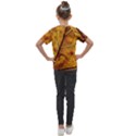 Leaf Leaf Veins Fall Kids  Mesh Piece Tee View2