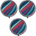 Illustration Background Abstract Pattern Texture Mini Round Pill Box (Pack of 3) View1