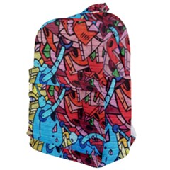 Graffiti-wall-mural-painting-arts Classic Backpack by Simbadda