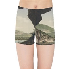 Ponale Road, Garda, Italy  Kids  Sports Shorts by ConteMonfrey