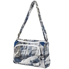 Adventure Altitude Climb Cold Front Pocket Crossbody Bag by Wegoenart