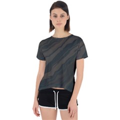 Illustration Background Abstract Wallpaper Pattern Open Back Sport Tee by Wegoenart