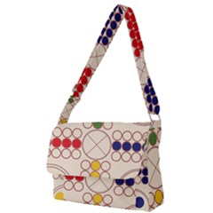 Ludo Game Full Print Messenger Bag (s) by Wegoenart