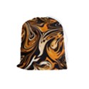 Illustration Abstract Pattern Modern Art Design Fantasy Surreal Drawstring Pouch (Large) View1
