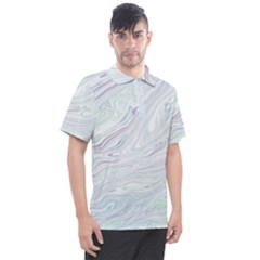 Illustration Marble Texture Marble Painting Men s Polo Tee by Wegoenart