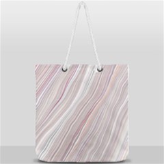 Illustration Marble Texture Marble Painting Stone Full Print Rope Handle Tote (large) by Wegoenart