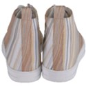 Marble Texture Marble Painting Women s Mid-Top Canvas Sneakers View4