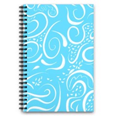 Illustration Scribble Reason Design Pattern 5 5  X 8 5  Notebook by Wegoenart