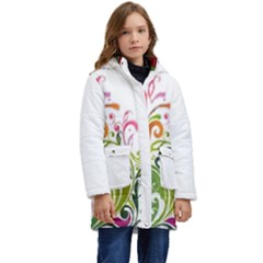 Im Fourth Dimension Colour 31 Kid s Hooded Longline Puffer Jacket by imanmulyana