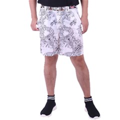 Im Fourth Dimension Black White 34 Men s Pocket Shorts by imanmulyana