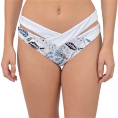 Im Fourth Dimension Colour 35 Double Strap Halter Bikini Bottom by imanmulyana