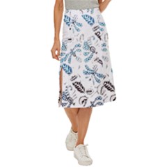 Im Fourth Dimension Colour 35 Midi Panel Skirt by imanmulyana