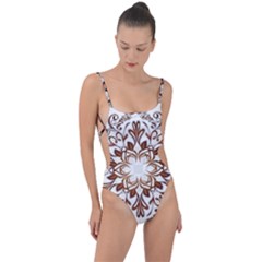 Im Fourth Dimension Colour 43 Tie Strap One Piece Swimsuit by imanmulyana