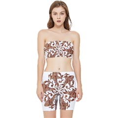 Im Fourth Dimension Colour 44 Stretch Shorts And Tube Top Set by imanmulyana
