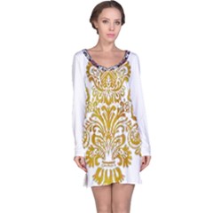 Im Fourth Dimension Colour 53 Long Sleeve Nightdress by imanmulyana