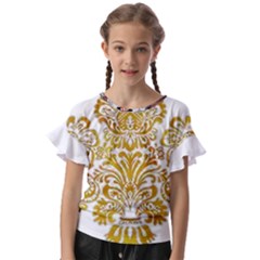 Im Fourth Dimension Colour 53 Kids  Cut Out Flutter Sleeves by imanmulyana