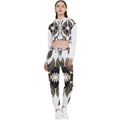 Im Fourth Dimension Colour 56 Cropped Zip Up Lounge Set by imanmulyana