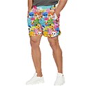 Illustration Cartoon Character Animal Cute Men s Runner Shorts View3