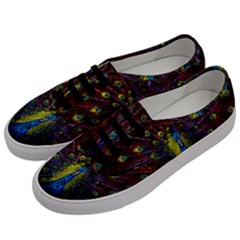 Beautiful Peacock Feather Men s Classic Low Top Sneakers by Jancukart