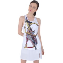 Im Fourth Dimension Abimanyu Racer Back Mesh Tank Top by imanmulyana