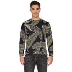 Jungle Sheets Tropical Pattern Men s Fleece Sweatshirt by Amaryn4rt
