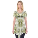 Illustration Abstract Background Pattern Texture Design Short Sleeve Tunic  View1