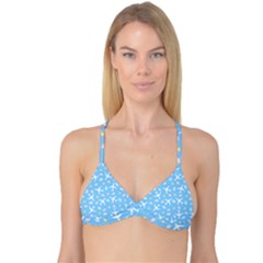 Plane Sky Background Pattern Reversible Tri Bikini Top by danenraven