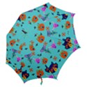 Illustration Design Gardening Texture Hook Handle Umbrellas (Large) View2