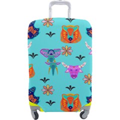 Illustration Design Gardening Texture Luggage Cover (large) by danenraven