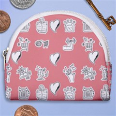 Stickers Hobbies Hearts Reading Horseshoe Style Canvas Pouch by danenraven