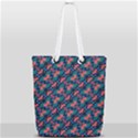 Illustration Tile Pattern Patchwork Full Print Rope Handle Tote (Small) View2