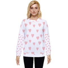 Small Cute Hearts Hidden Pocket Sweatshirt by ConteMonfrey